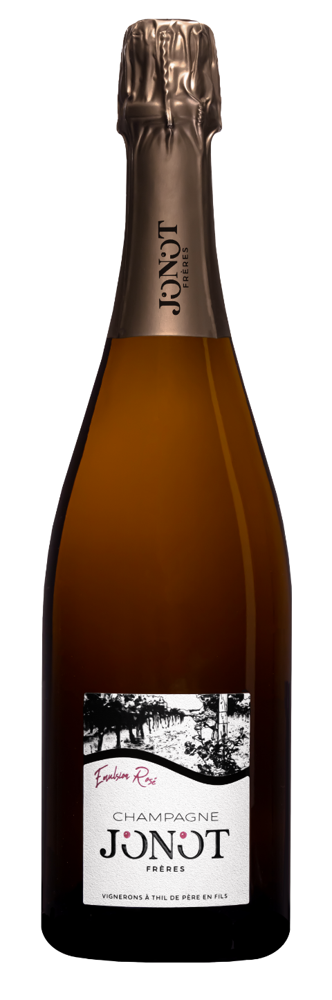 Champagne Rencontre Extra-Brut packshot Champagne Jonot frères Rosé