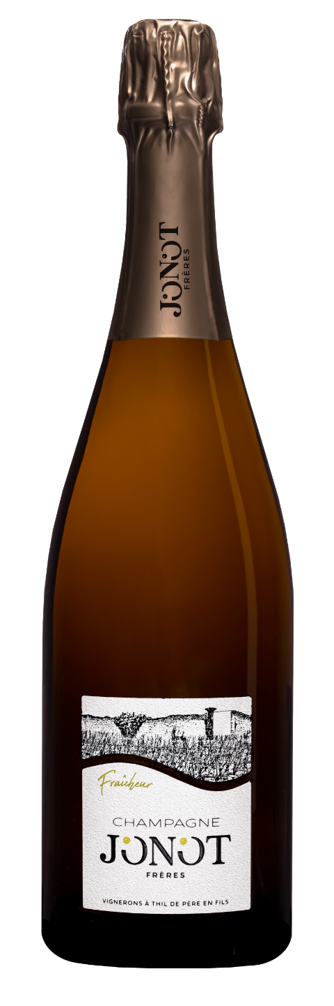 Champagne Rencontre Extra-Brut packshot Champagne Jonot frères Rosé