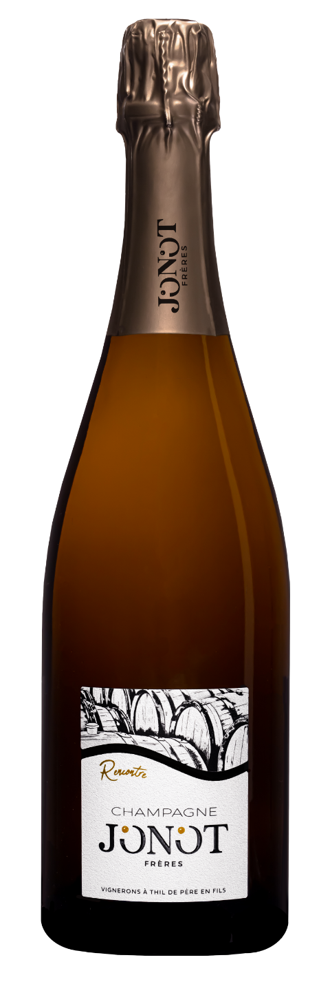 Champagne Rencontre Extra-Brut champagne Renocntre Extra-Brut packshot Jonot frères